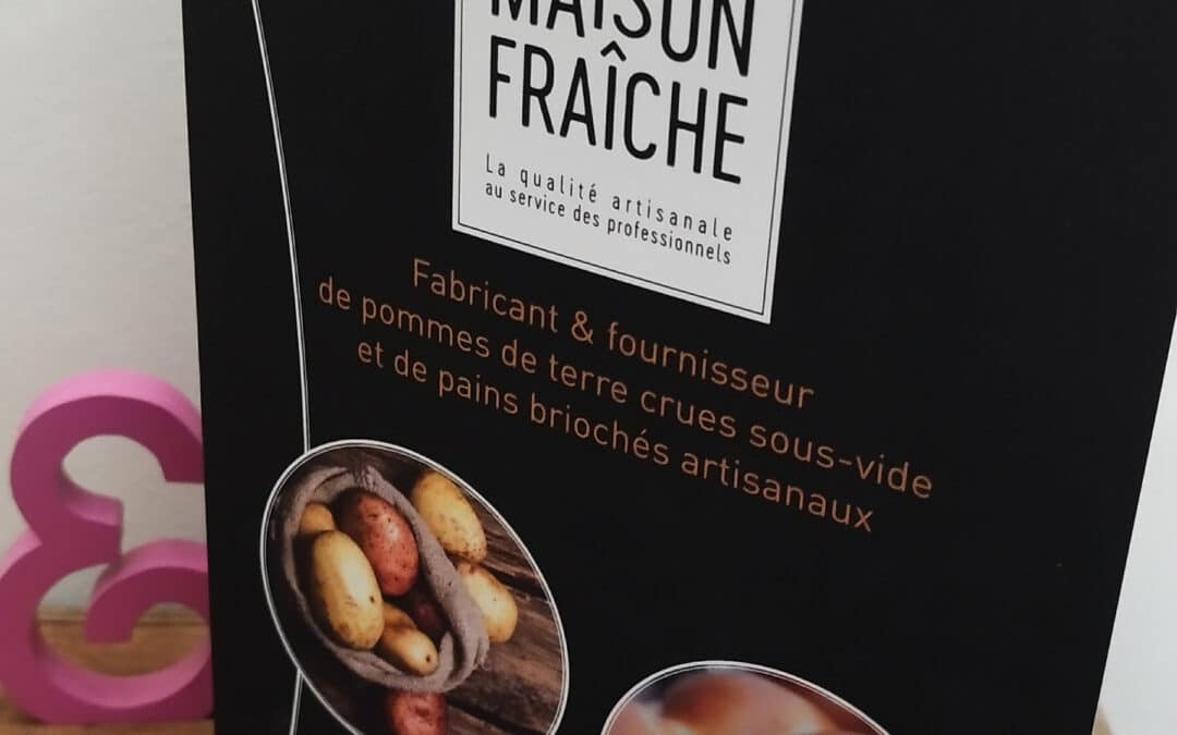 Création d&rsquo;une plaquette commerciale pour une industrie artisanale