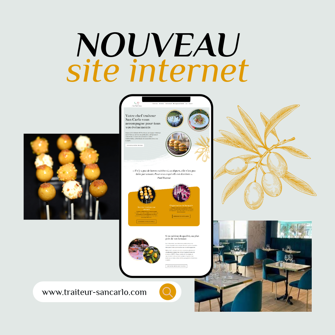site internet traiteur